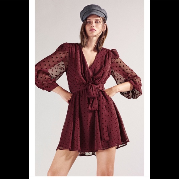 knee length dresses for ladies Zara Brown Mesh Polka Dot Strapless Dress main image 0